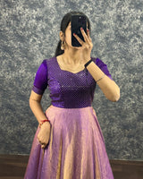 Spark space silk party wear fully stitched dress