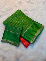 Independence day special viscose georgette saree