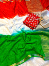 Independence day special tiranga saree