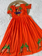 Tanjore Paint Gowns