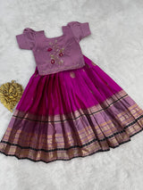 Diya catalogue kids lehanga set