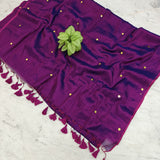 Raga tissue mul cotton saree