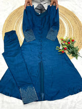 A-Line hand work kurti