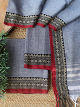 Narayanpeta ruraksha + floral border dress material