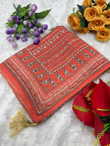 Budget range kareena kapoor inspired ajrak saree