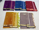 Narayanpeta buttis small boarder dress material set