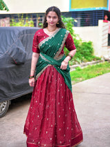 Surabhi fully stitched lehanga choli/ halfsaree