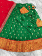 Kanjeevaram fully stitched half saree