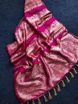 Kaddi viscose tissue saree