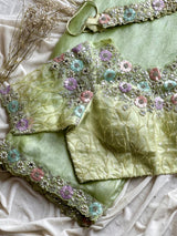 Designer Partywear fully stitched ready to wear saree