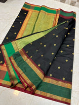 Banarasi mashroom soft silk pattu saree