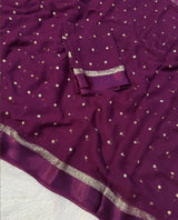 Viscose georgette